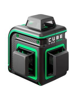 Уровень лазерный ADA CUBE 3-360 GREEN Basic Edition