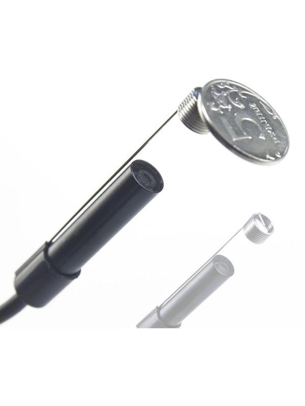 Видеоскоп - эндоскоп полужесткий microUSB 2м МЕГЕОН 33022