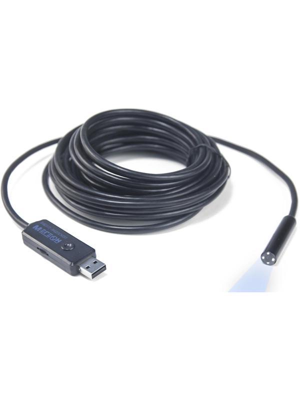 Видеоскоп - эндоскоп полужесткий microUSB 2м МЕГЕОН 33022