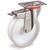 Колесо для тележки Tellure Rota 686803 поворотное с тормозом,125мм,до 220кг