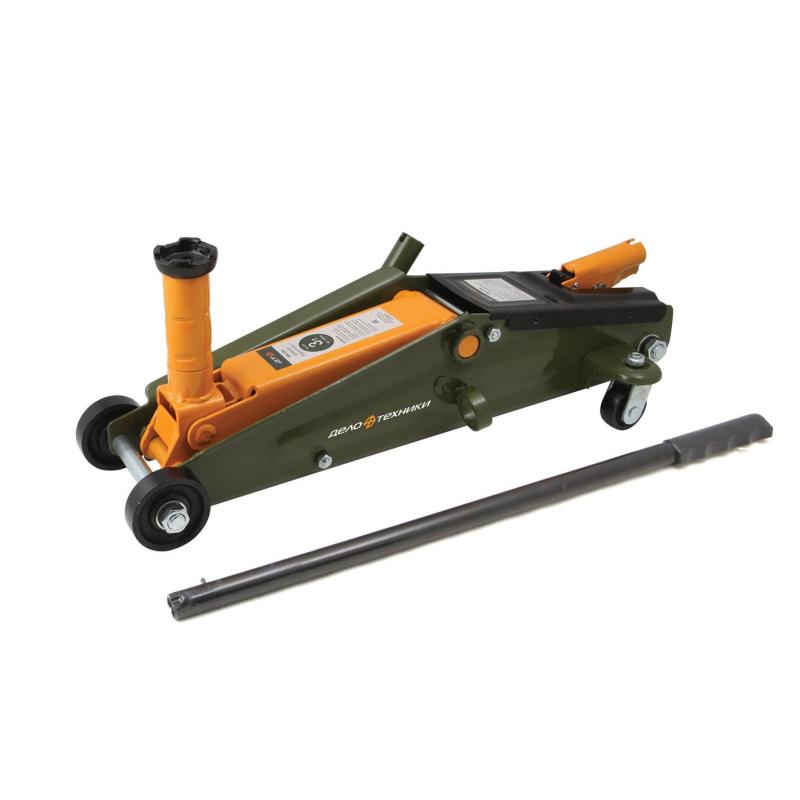 Домкрат подкатной 3 тонны, 150-530 мм Дело Техники 904334
