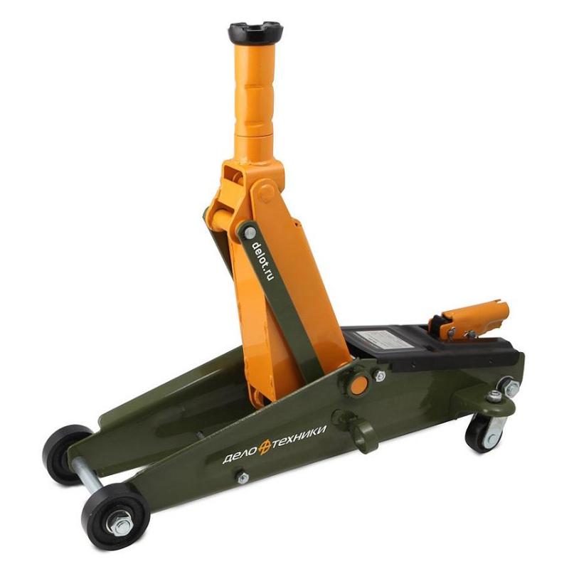 Домкрат подкатной 3 тонны, 150-530 мм Дело Техники 904334