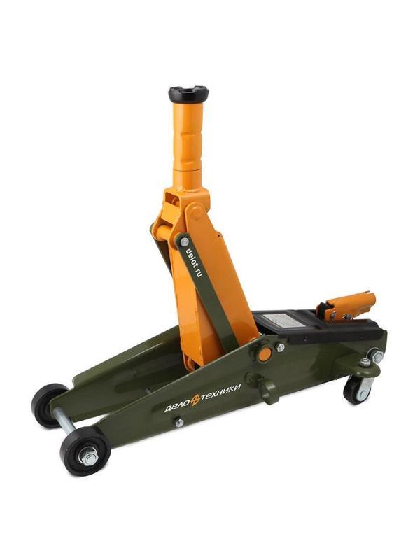 Домкрат подкатной 3 тонны, 150-530 мм Дело Техники 904334