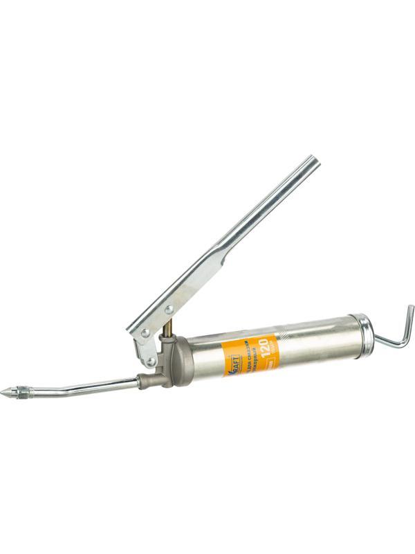 Шприц для смазки плунжерный Master 120мл KRAFT KT 705000