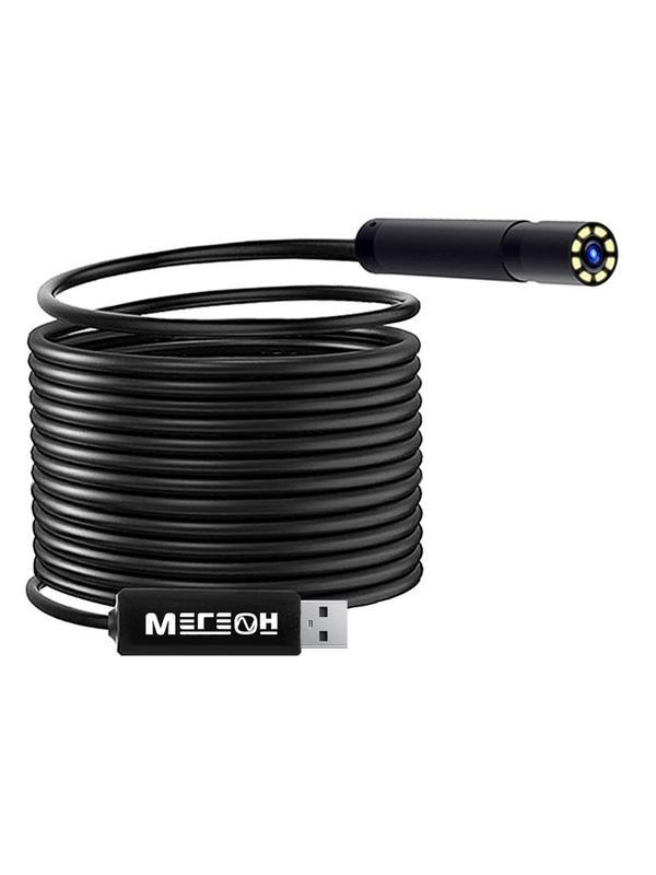 Видеоскоп эндоскоп USB 15м МЕГЕОН 33150