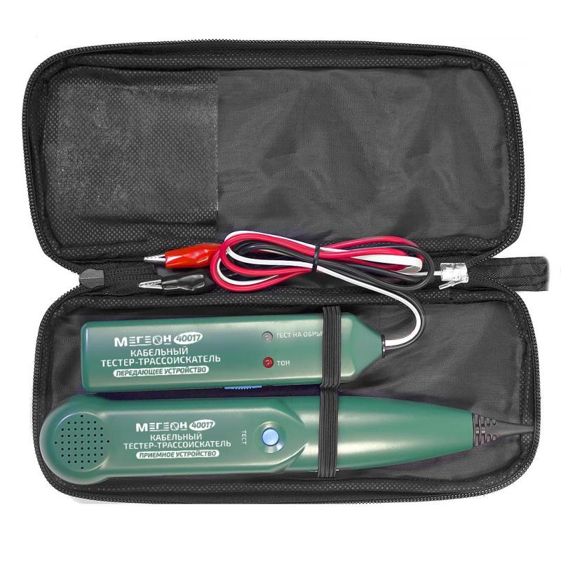 Тестер трассоискатель кабельный МЕГЕОН 40017