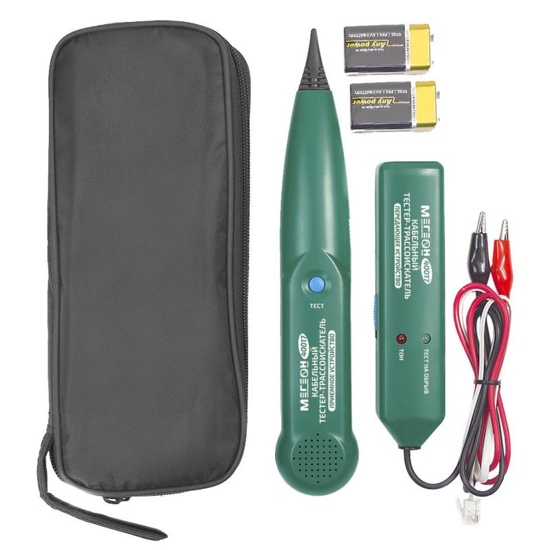 Тестер трассоискатель кабельный МЕГЕОН 40017