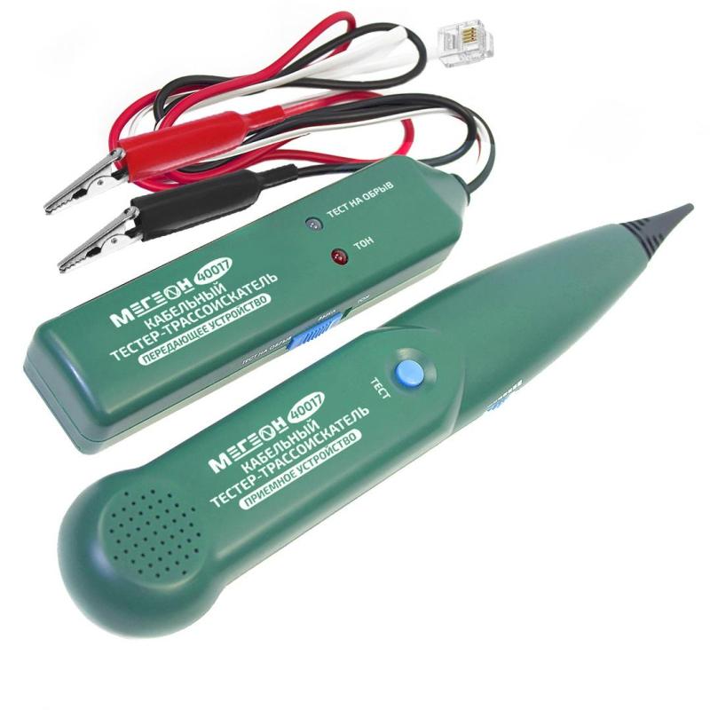 Тестер трассоискатель кабельный МЕГЕОН 40017