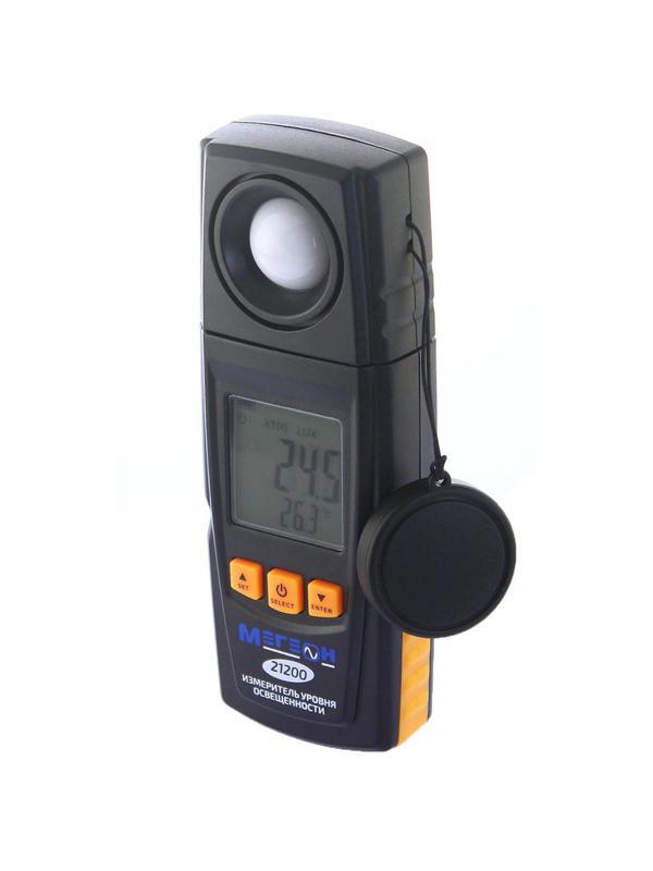 Люксметр цифровой измеритель освещенности МЕГЕОН 21200