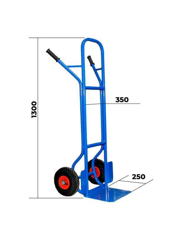 Тележка грузовая Стелла-техник КГ-250-PU-1120-255 грузоподъемность 250кг