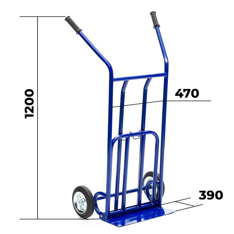 Тележка грузовая Стелла-техник КГ-200-200-И грузоподъемность 200кг