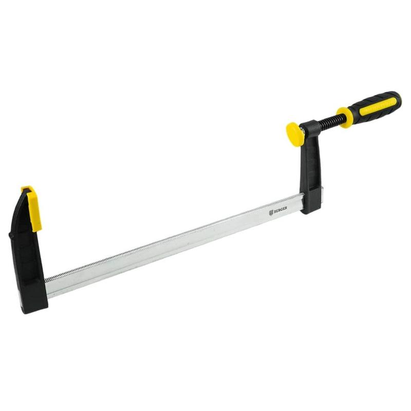 Струбцина F-образная 80x600мм, зажим до 270кг BERGER BG1939