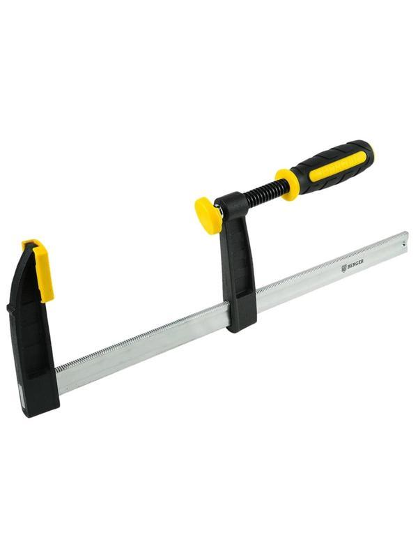 Струбцина F-образная 80x600мм, зажим до 270кг BERGER BG1939