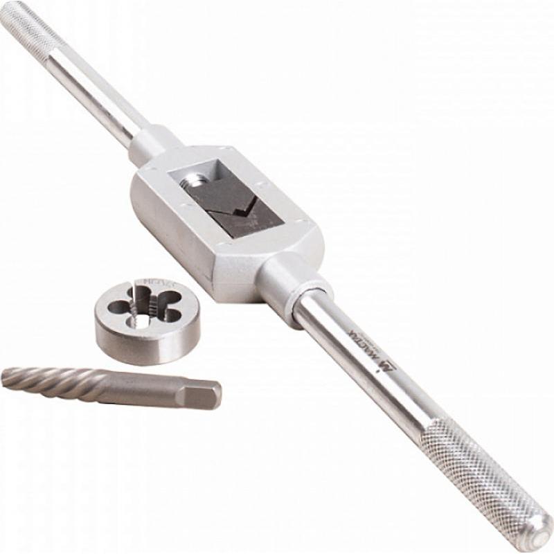 Набор метчиков и плашек SK-5 M6-M24, кейс, 51 предмет, МАСТАК