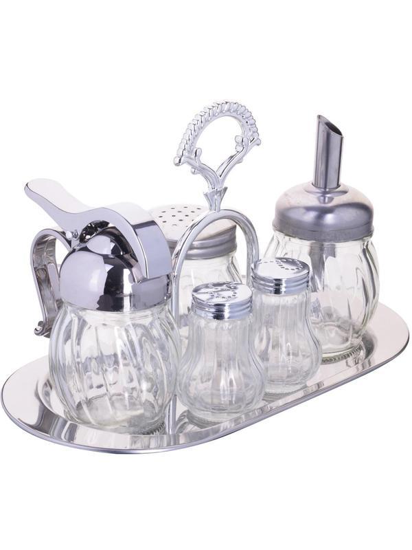 Набор для специй МВ стекло 6пр/наб 23386