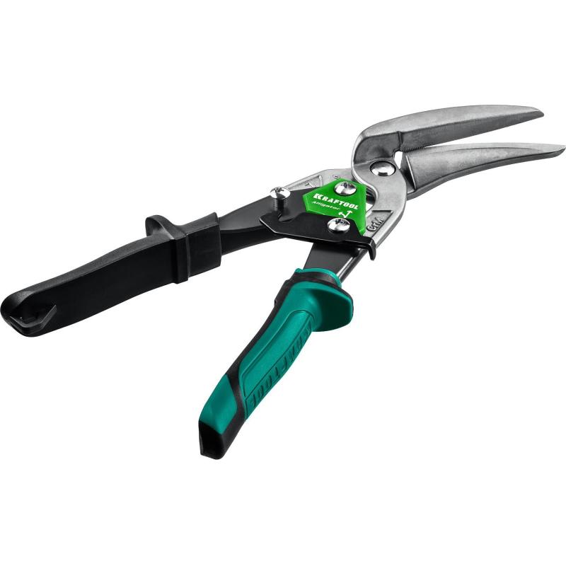Ножницы левые удлиненные по металлу KRAFTOOL Alligator, 280 мм