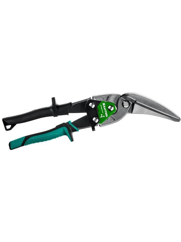 Ножницы левые удлиненные по металлу KRAFTOOL Alligator, 280 мм