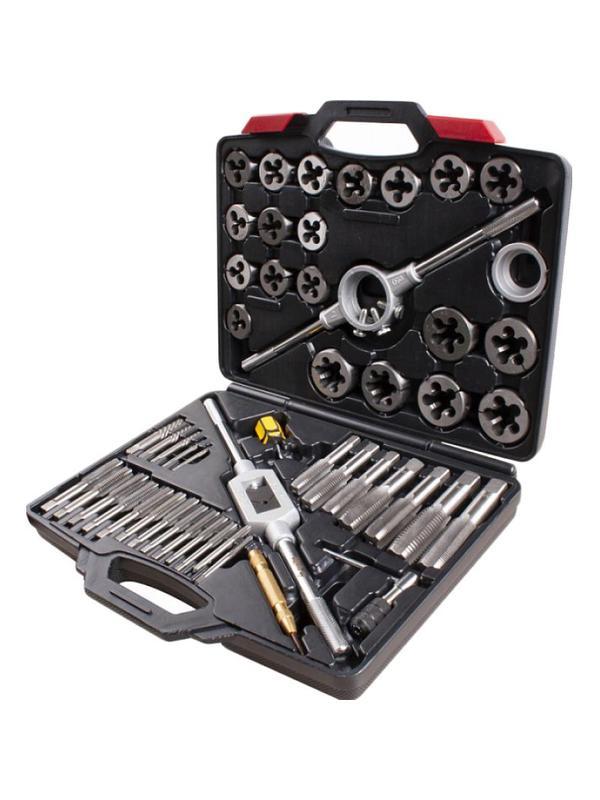 Набор метчиков и плашек SK-5 1/4-1, кейс, 51 предмет МАСТАК