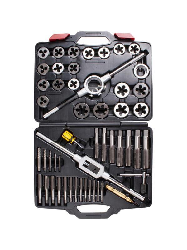 Набор метчиков и плашек SK-5 1/4-1, кейс, 51 предмет МАСТАК