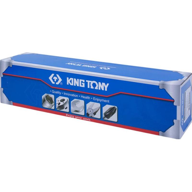 Набор напильников 200 мм, двухкомпонентные рукоятки, 5 предметов KING TONY