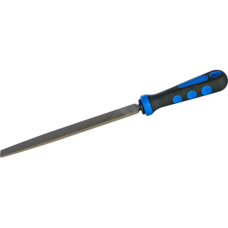 Набор напильников 200 мм, двухкомпонентные рукоятки, 5 предметов KING TONY