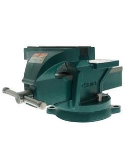 Тиски слесарные 200мм, ПОВОРОТНЫЕ УСИЛЕННЫЕ Sturm! 1075-01-200