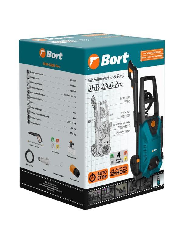 Мойка высокого давления BORT BHR-2300-Pro (93416299)