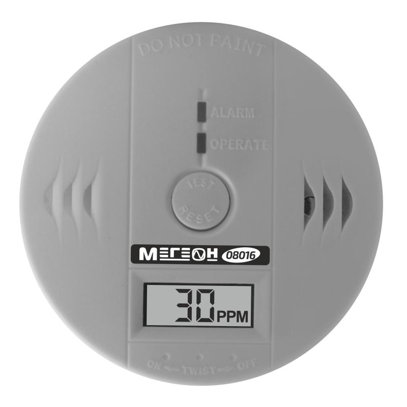 Детектор утечки CO МЕГЕОН 08016