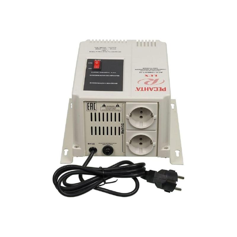 Стабилизатор РЕСАНТА АСН- 1 000 Н/1-Ц Lux (63/6/14)