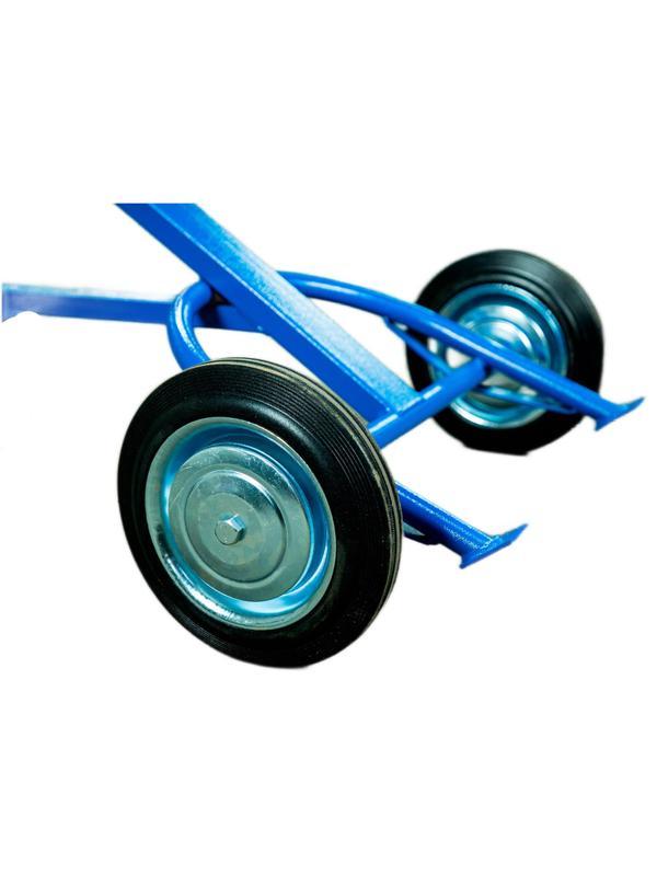 Тележка для металлических бочек TOR КБ-1 (250 литая + 160 поворотное)