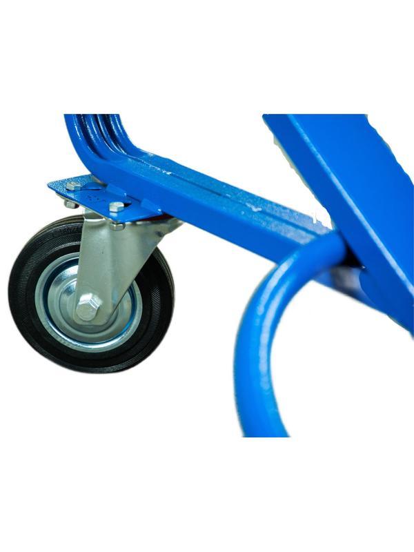 Тележка для металлических бочек TOR КБ-1 (250 литая + 160 поворотное)