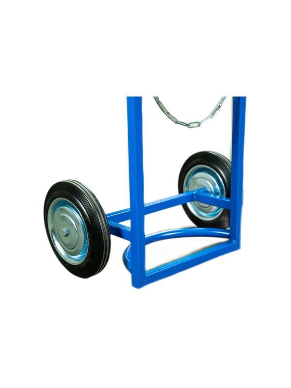 Тележка для пропановых баллонов TOR ПР-1, 1 баллон (литые колеса 250 мм)