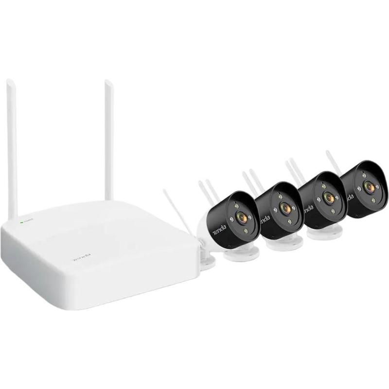 Комплект видеонаблюдения Tenda K4W-3TC (Wi-Fi 4 камеры и 1 регистратор)