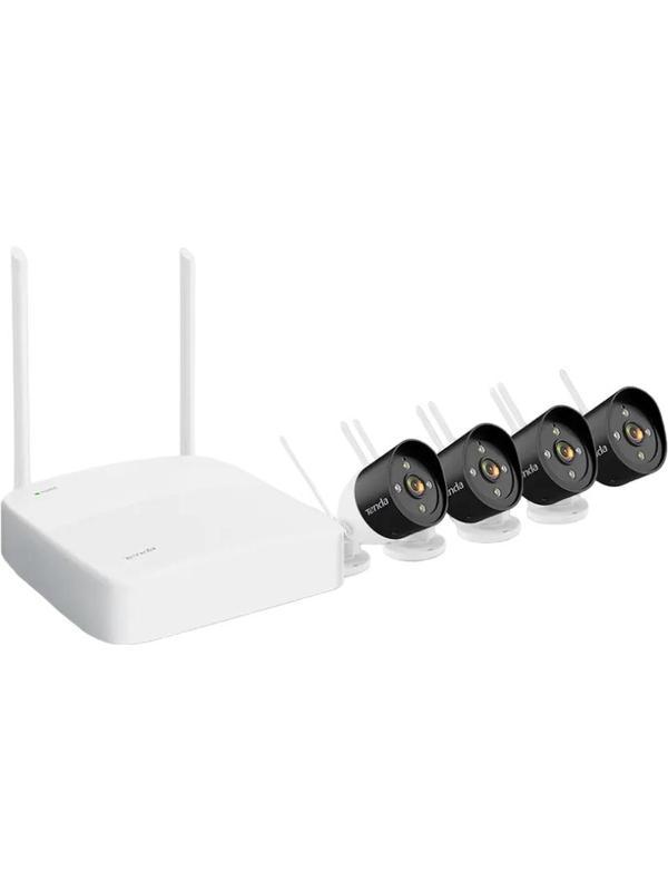 Комплект видеонаблюдения Tenda K4W-3TC (Wi-Fi 4 камеры и 1 регистратор)