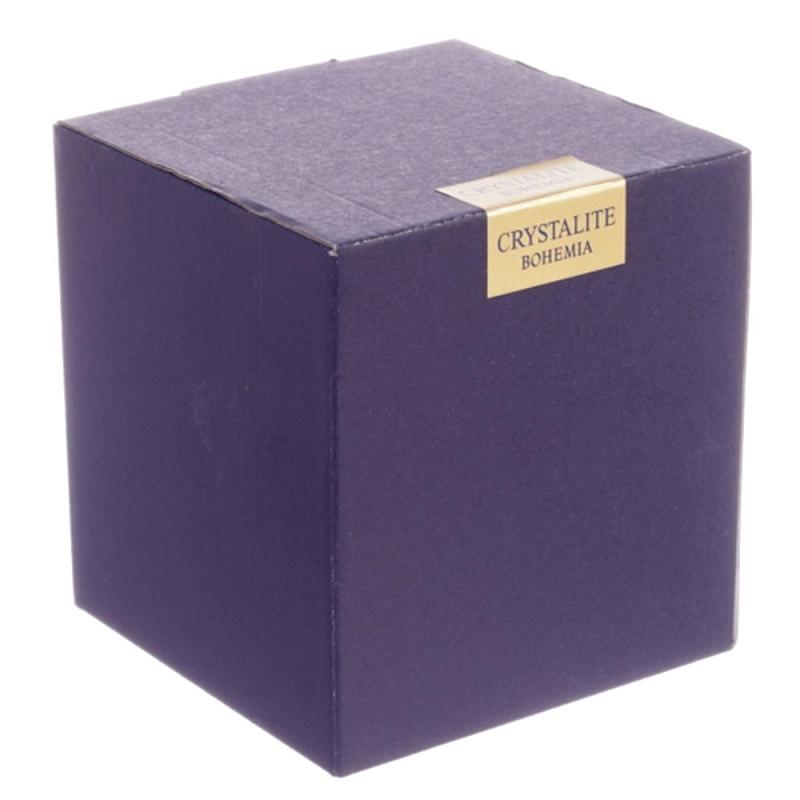 Конфетница с крышкой Crystalite Bohemia Orion 15 см