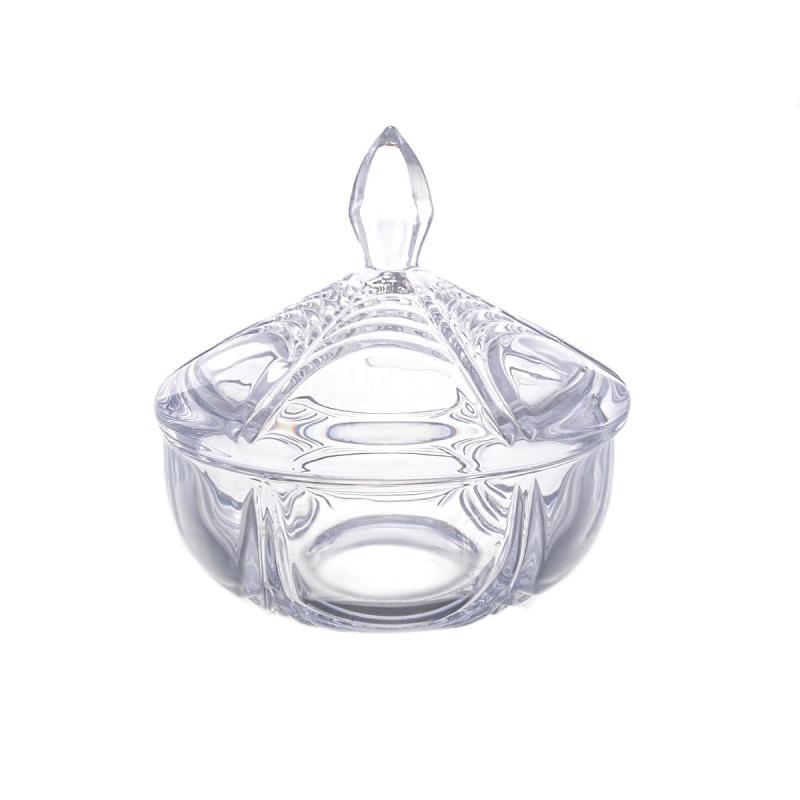 Конфетница с крышкой Crystalite Bohemia Orion 15 см