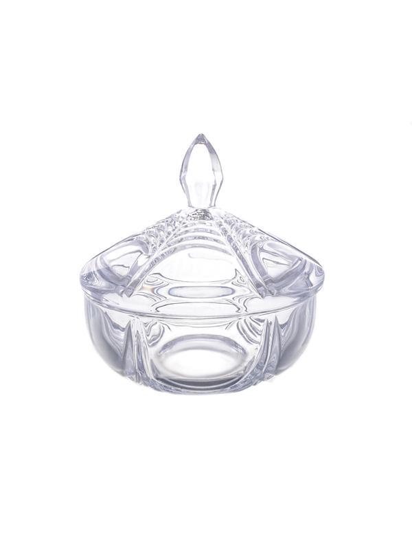 Конфетница с крышкой Crystalite Bohemia Orion 15 см