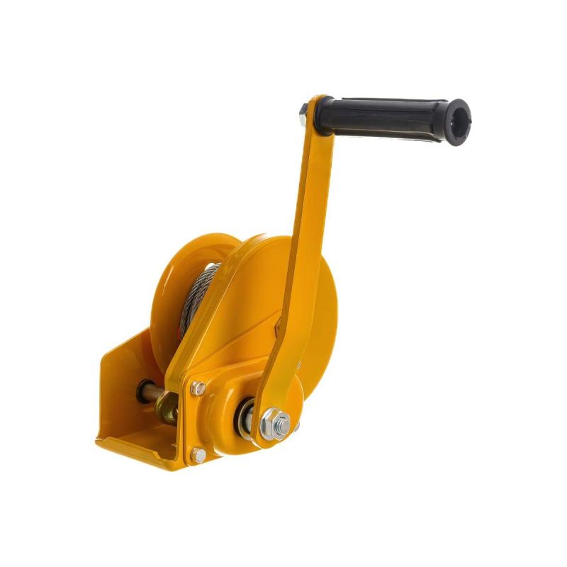 Лебедка ручная TOR ЛБ-1200 (BHW) г/п 0,54 т длина троса 20 м