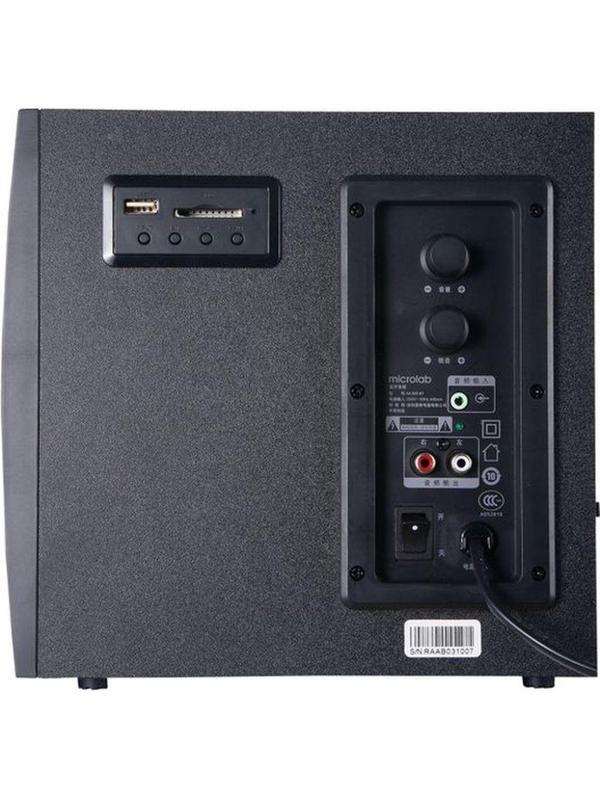 Акустическая система Microlab M-300BT, Bluetooth, 38Вт, USB/SD/FM