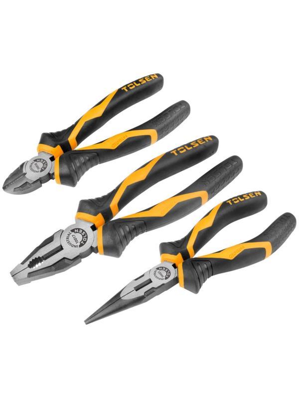 Набор пассатижей и бокорезы GRIPro, 3 предмета TOLSEN 10410