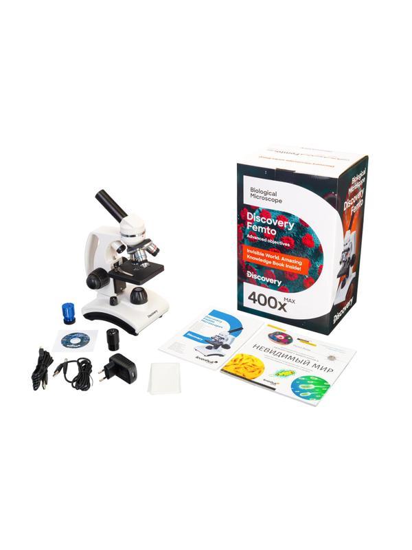 Микроскоп цифровой Discovery Femto Polar набор с книгой, 77986