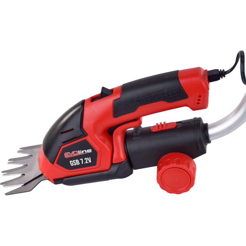 Ножницы для травы аккумуляторные EVOline GSB 7.2V SET+TH (ножницы + ручка)