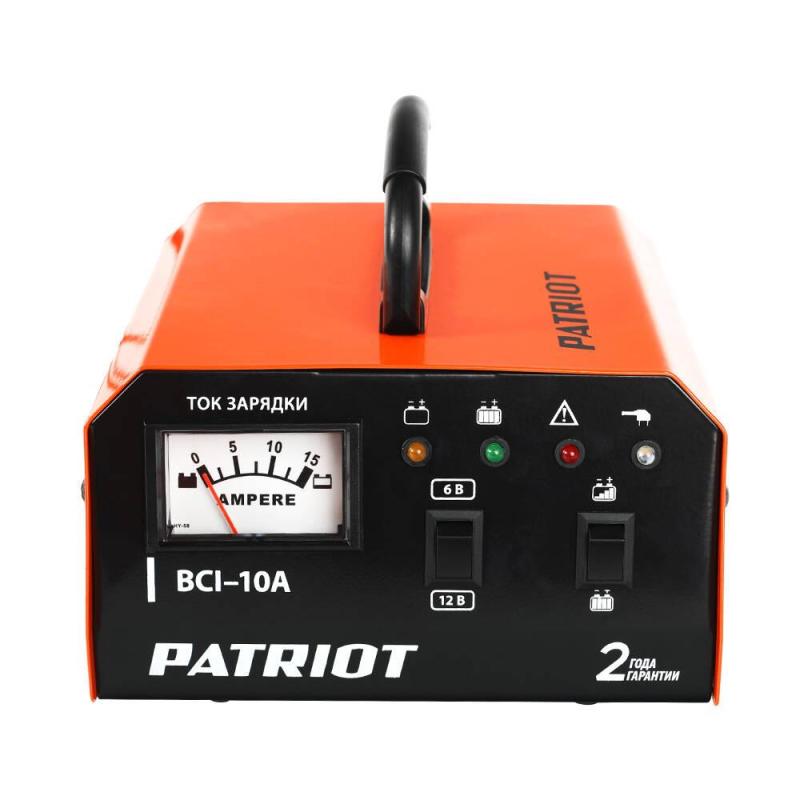 Зарядное устройство для авто PATRIOT BCI-10A (650303410)