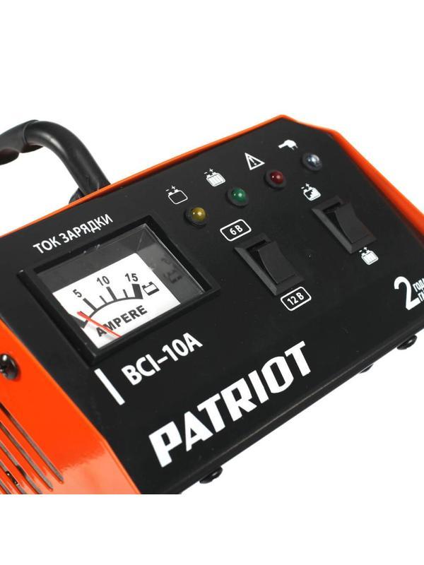 Зарядное устройство для авто PATRIOT BCI-10A (650303410)