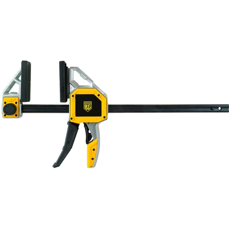 Струбцина быстрозажим.алюминь (сжим/разжим) 95x450мм 350 кг BERGER BG1925