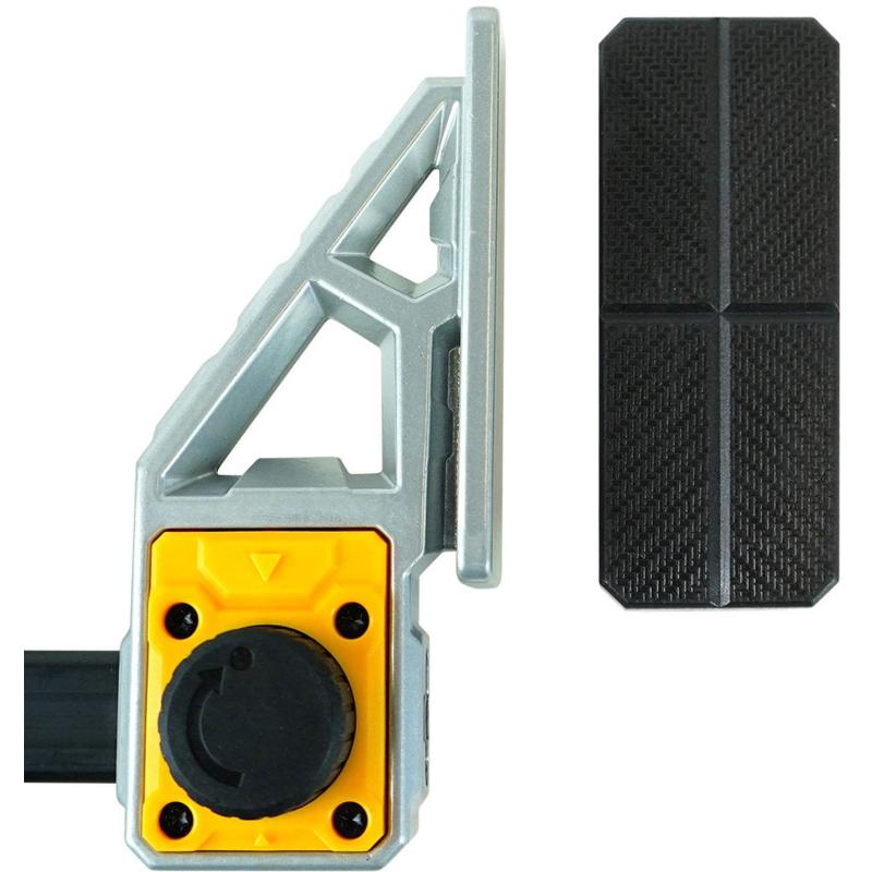 Струбцина быстрозажим.алюминь (сжим/разжим) 95x450мм 350 кг BERGER BG1925