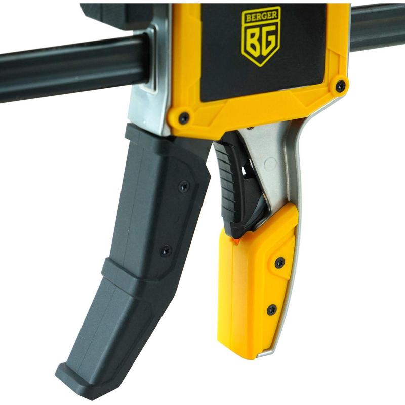 Струбцина быстрозажим.алюминь (сжим/разжим) 95x450мм 350 кг BERGER BG1925