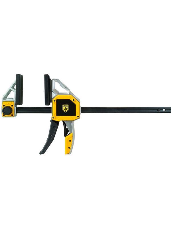 Струбцина быстрозажим.алюминь (сжим/разжим) 95x450мм 350 кг BERGER BG1925
