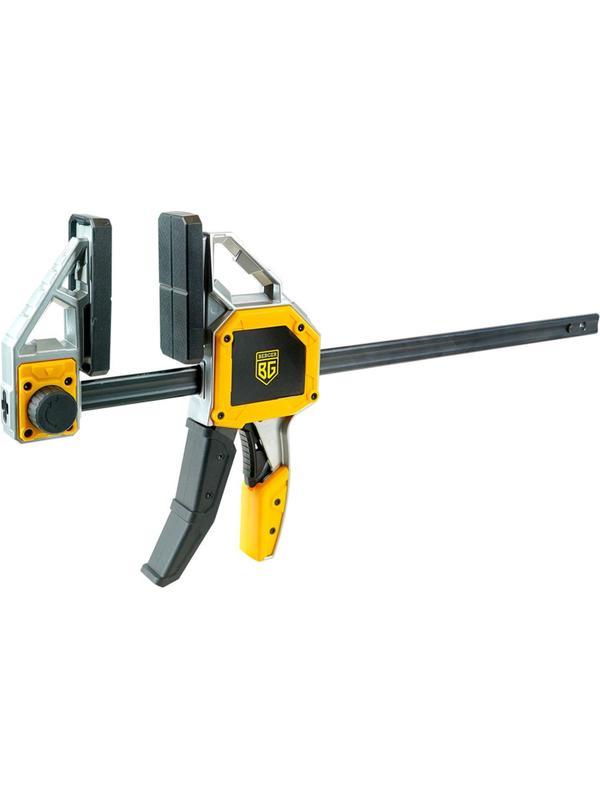 Струбцина быстрозажим.алюминь (сжим/разжим) 95x450мм 350 кг BERGER BG1925