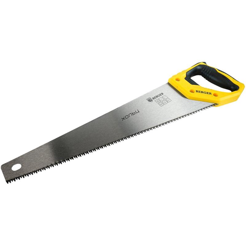 Ножовка по дереву 450мм, 3D заточка, 7TPI, BERGER BG1842